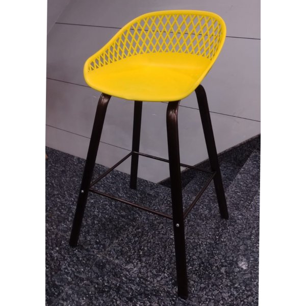 Axis Restaurant Bar Stool in Yellow