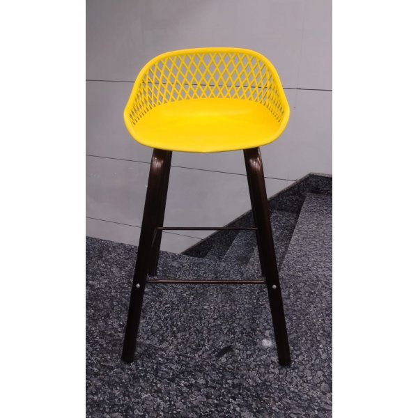 Axis Restaurant Bar Stool in Yellow Design