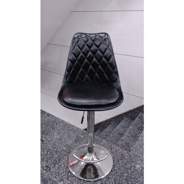 Bar Stool - Altro Cushion Bar Stool in (Black) Design Thumbnail