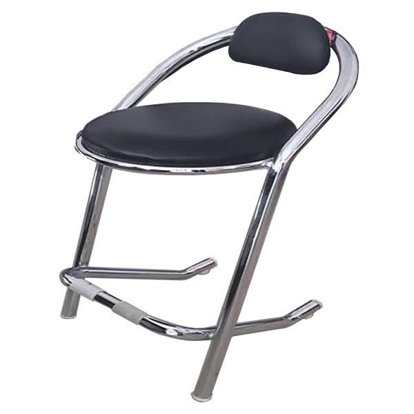 Bar Stool - Modern Bar Stool Black Colour By Crystal