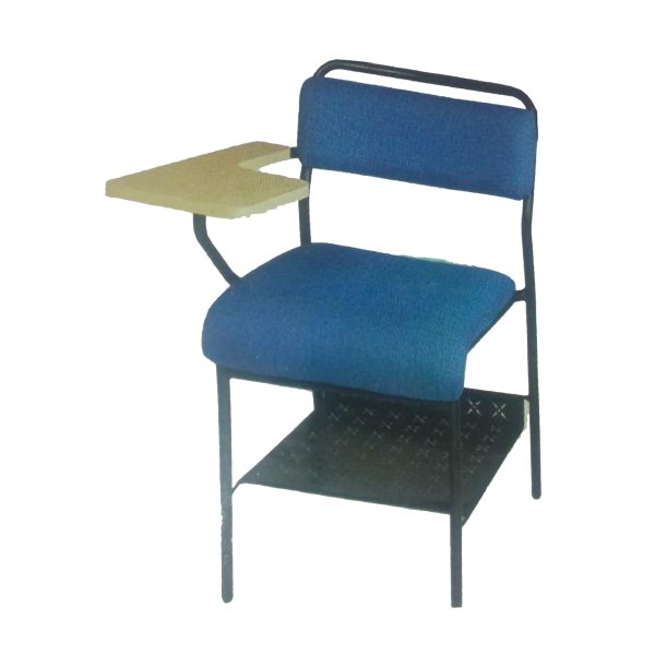 Blue Writing pad Chair for School, Institute