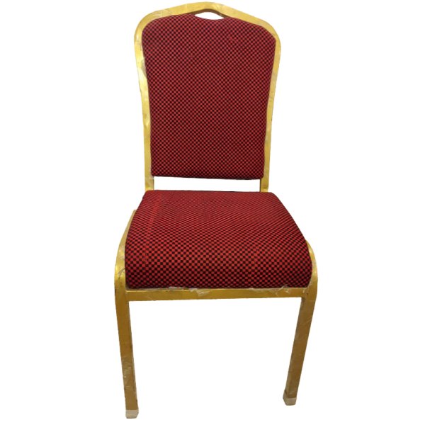 Classic Golden Powder Coated Banquet Chair for Any Event