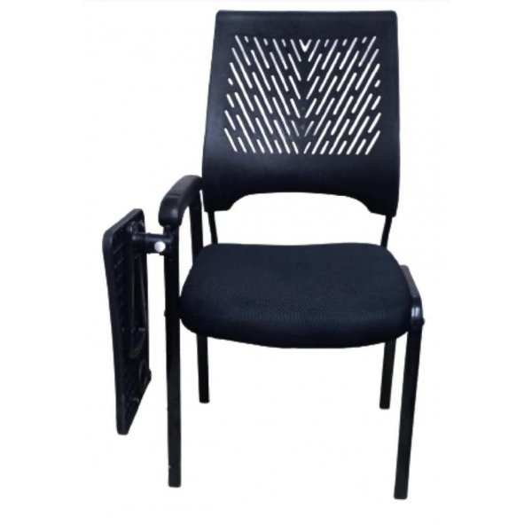 Comfortable Sitting Writing Pad Chair in Black Best