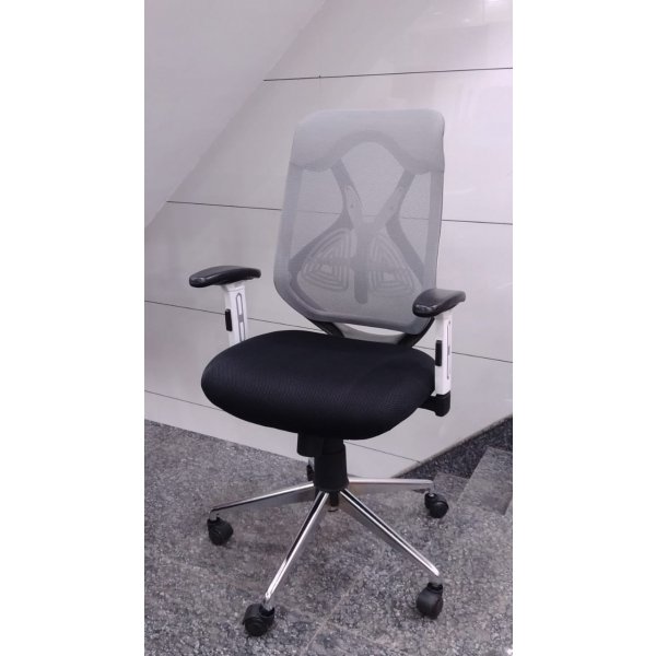 Executive Mesh Chair in White (High Back) Best