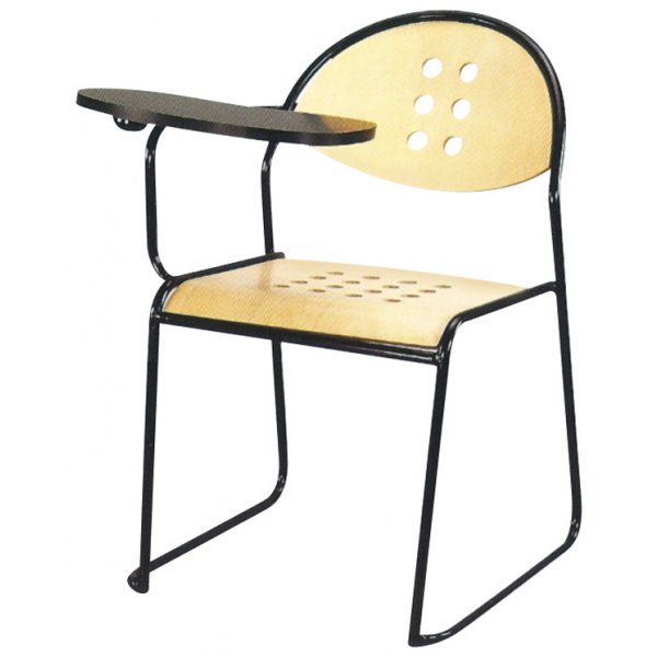 Fin Style Writing Pad Study Chair