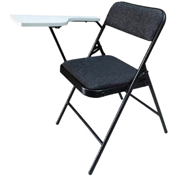 Foldable Chair with Writing Pad