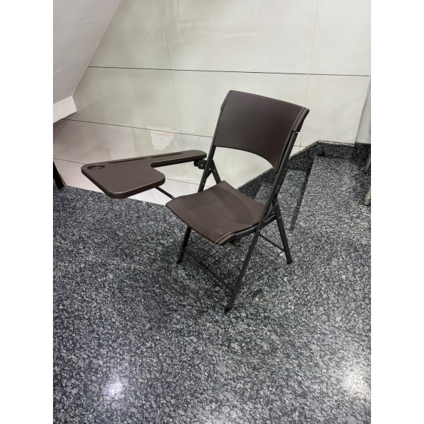 Foldable Study Chair with Writing Pad Design