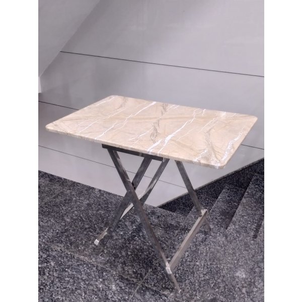 Folding Restaurant Table in Stainless Steel Best
