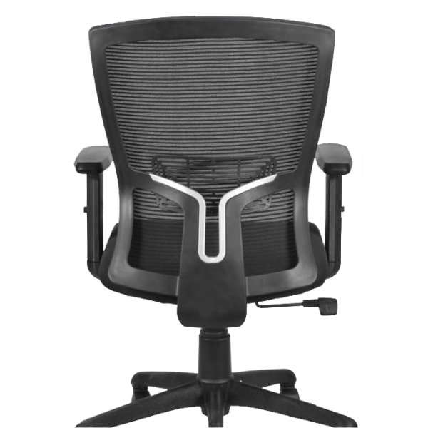 Heavy Chrome Base Mesh Chair for Office Staff