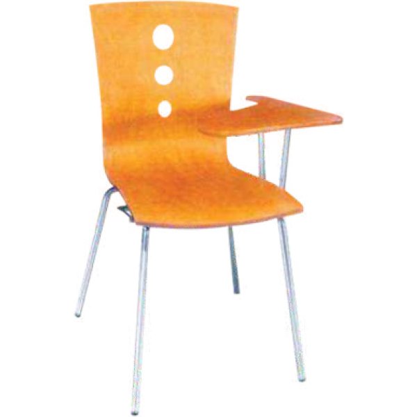 Integrated Back with Seat - Writing Pad Chair