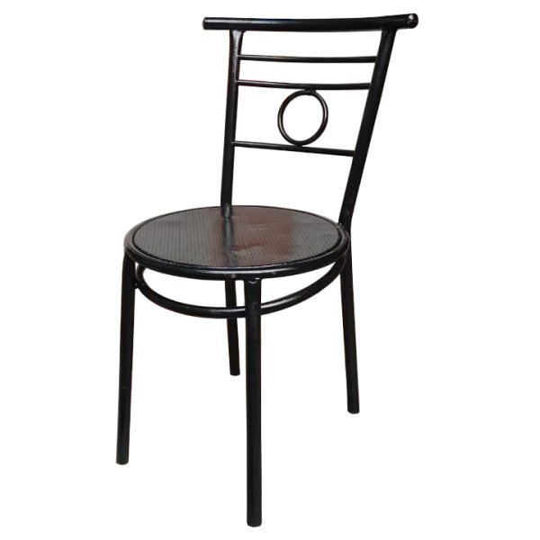 Iron Seat Cafeteria Chair