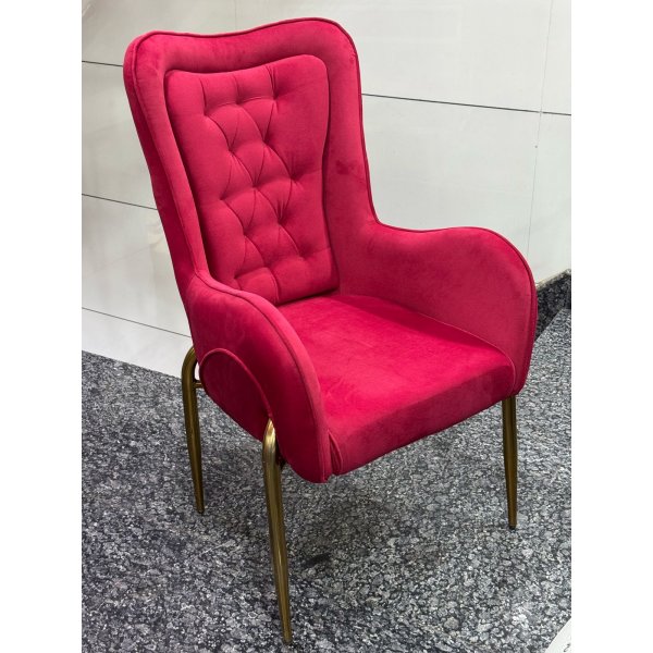 Luxurious Restaurant/ Cafe Chair in Red
