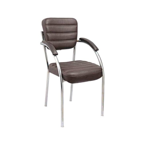 Medium Back - Visitor Guest Chair in Dark Chocolate Brown