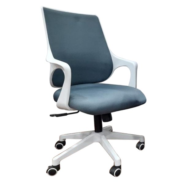 Mesh Chair Medium Back in White