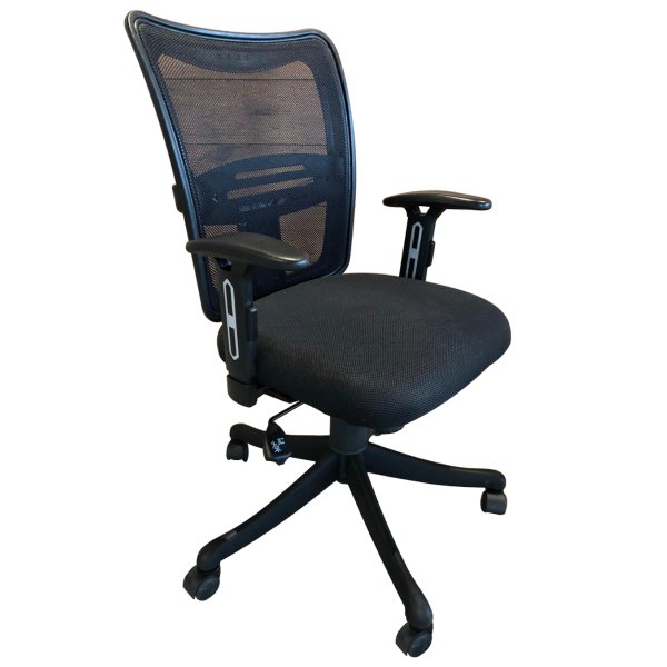 Mesh Revolving Chair - Adjustable Handle