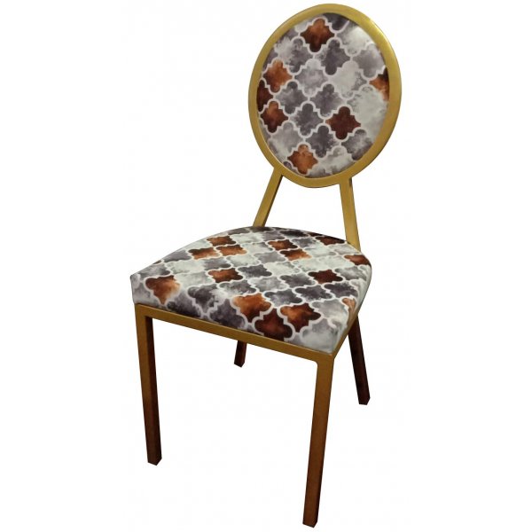Modern Oval Back Banquet Chair