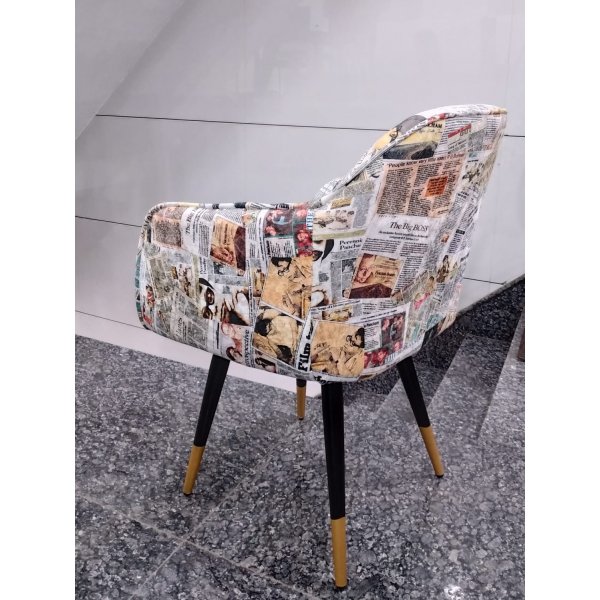 Modern Restaurant Dining Chair by Crystal Design (Newspaper Cut Out) Design Thumbnail