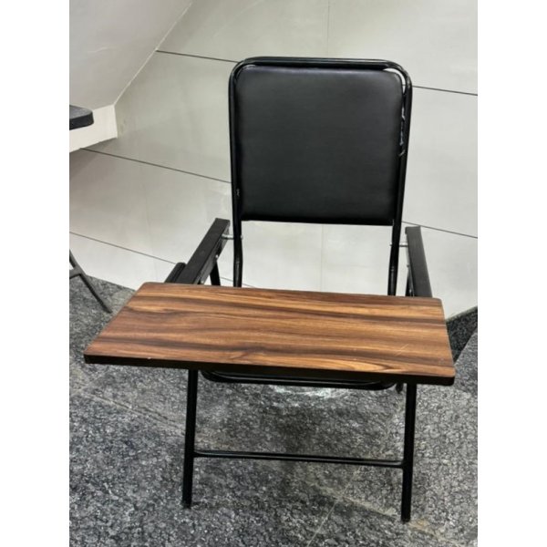 Modern Wooden Full Writing Pad Chair: Comfort Meets Style