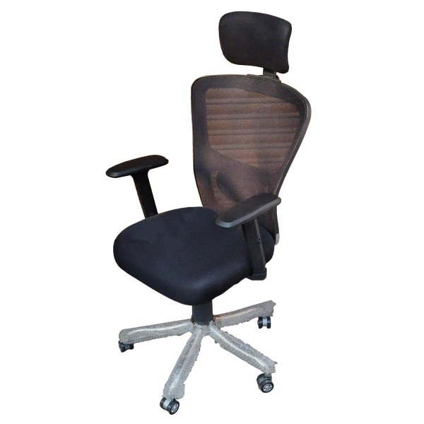 Net High Back Mesh Chair in Black Back