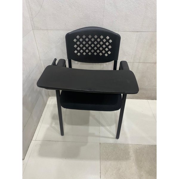 New Stylish Study Desk - Full Writing Pad Chair in Black