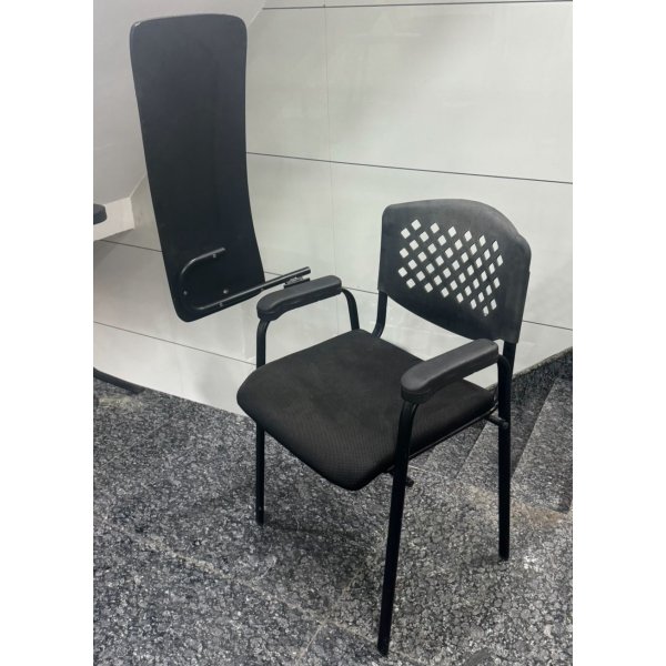 New Stylish Study Desk - Full Writing Pad Chair in Black Best