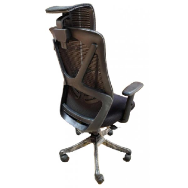 Nylon Base Office Staff Chair in Black: Comfort Meets Style