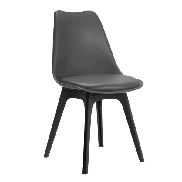 Plastic Restaurant Chair (Black)