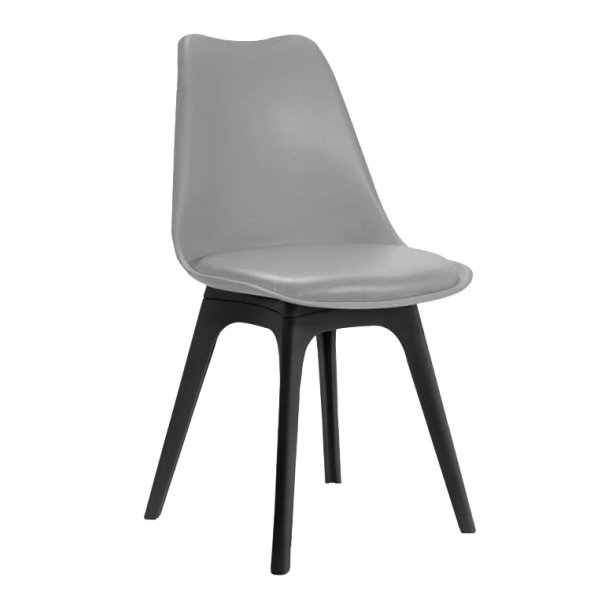 Plastic Restaurant Chair (Grey)