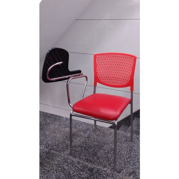 Plastic Study Chair For institutes (Red) Design