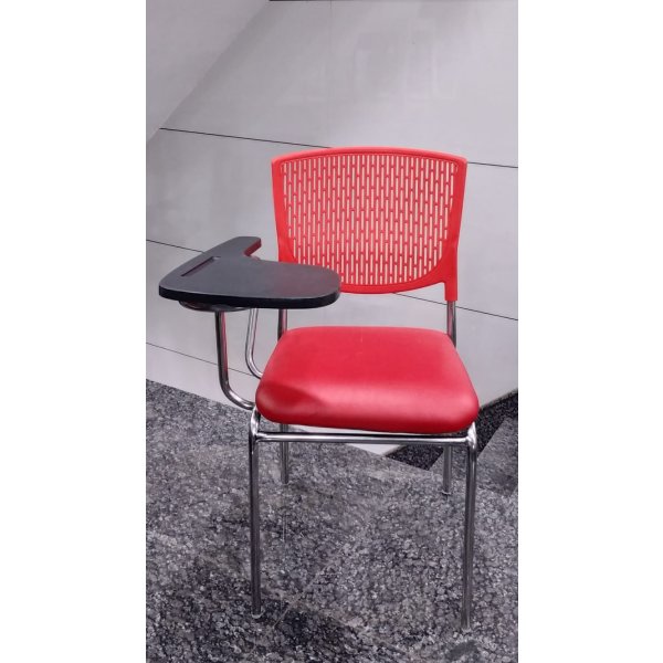 Plastic Study Chair For institutes (Red) Look