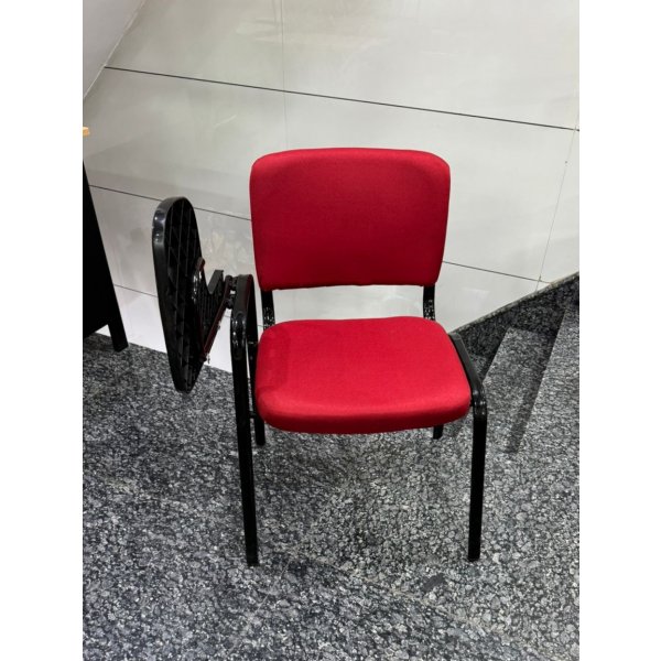 Red Cushion Student Chair with Writing Pad Best