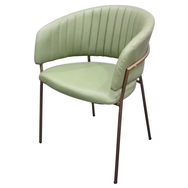 Restaurant Chair in Cushion (Green) Look