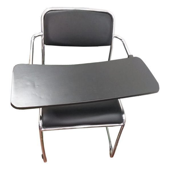 Standard Black Color Writing Chair for Coaching