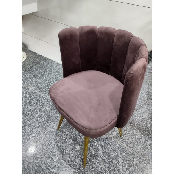 Stylish Cafe Chair with Cushion Back
