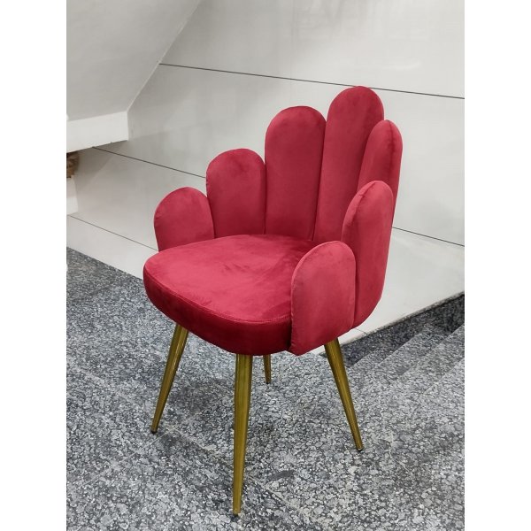 Stylish Cafe Chair with Cushion Seat-Back
