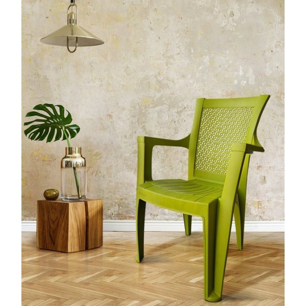 Buy Supreme Net Chair Plastic Chair With Arm Premium Chair