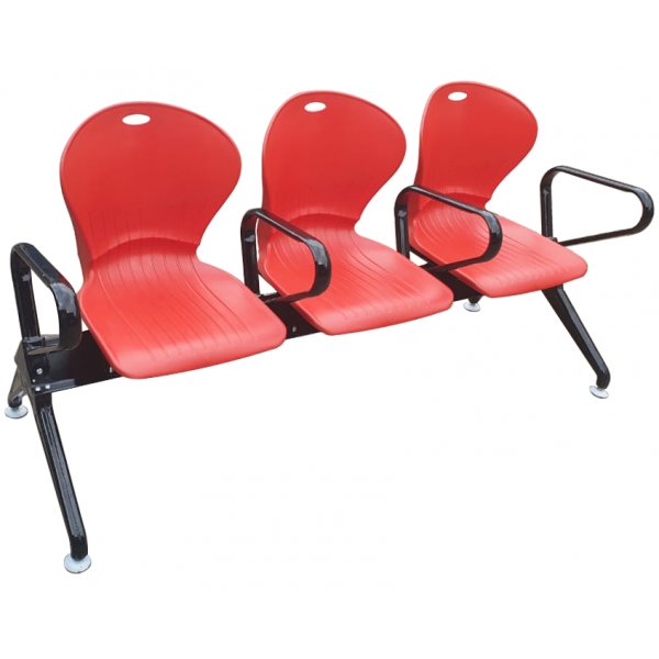 3 seater plastic online chair