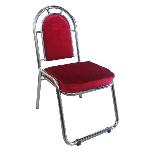 Urban Luxe Banquet Chair with Chrome Frame