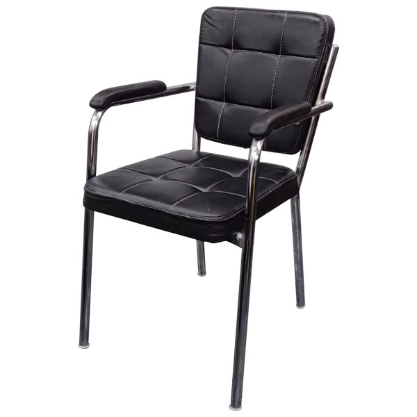 Visitor Chair - Crystal Visitor Chair with Cushion Seat Style