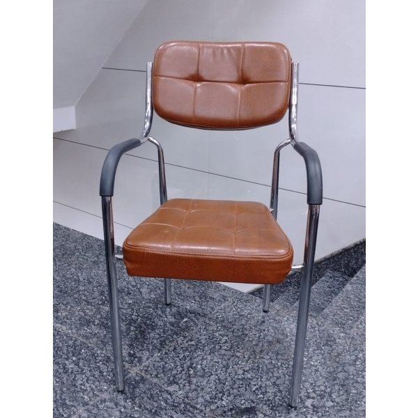 Visitor Chair - Spark Office Visitor Chair in Brown Style