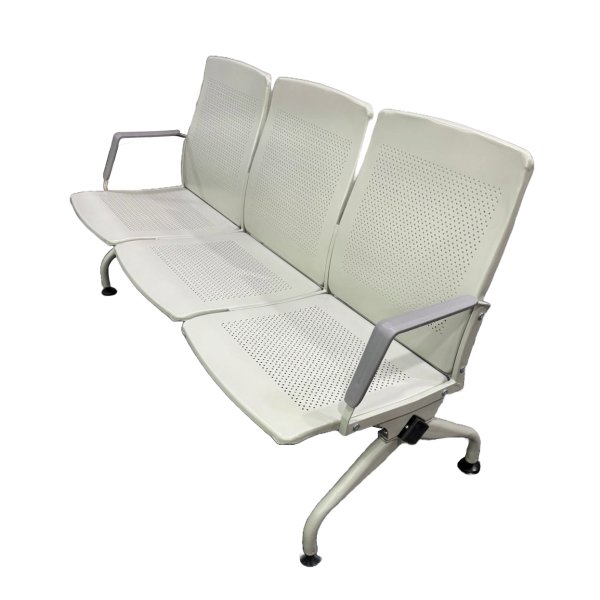with Armrests - Modern 3 Seater Waiting Chair