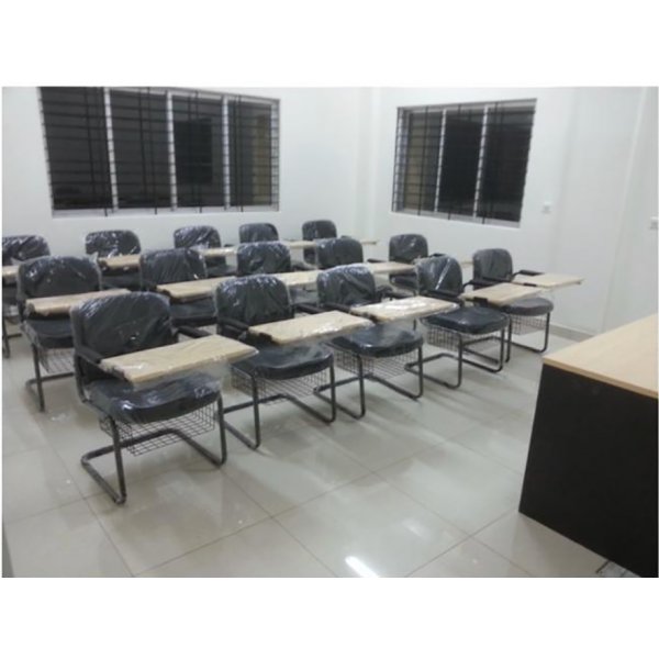 Writing Pad Chair with Stainless Steel Frame Best