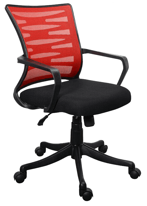 mesh chair in revolving